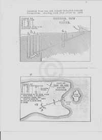 sketches from Oak Island Tresure Co. prior to 1893