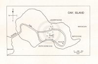 Oak Island with roads