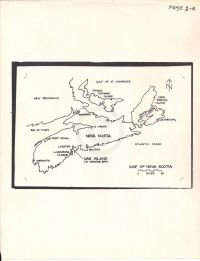 Map of Nova Scotia