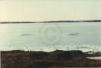 Photograph of ice holes