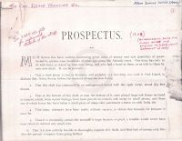 Treasure Co. fund drive prospectus pg. 1, part 1