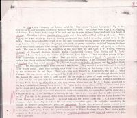 Treasure Co. fund drive prospectus pg. 3, part 1