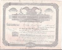 Certificate of five shares for Charles MacInnes