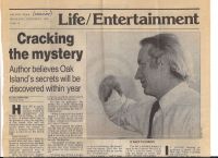 Daily News: Cracking the mystery, part 1