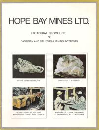 Pictorial Brochure of Canadian and California Mining Interests (scan of cover)