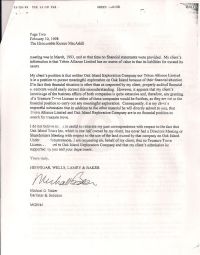 Legal letter supporting Blankenship's license application p2