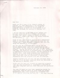 Letter scolding Blankenship for his request for more money p1