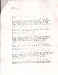 Letter scolding Blankenship for his request for more money p4