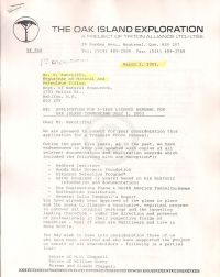 Letter about Treasure Trove renewal submission p1