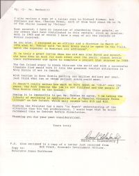 Letter discussing relationship with Tobias and enclosing lots application p2