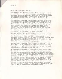 Letter with company updates p3