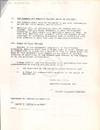 Letter of understanding between Triton and Hamilton Licensing Inc. p3