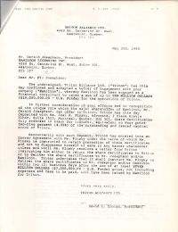 Letter of confirmation between Triton and Hamilton Licensing Inc.