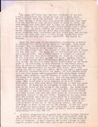 Letter discussing flooded conditions p2