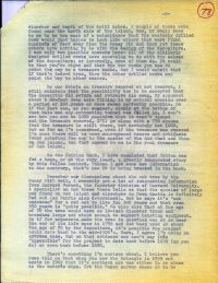 Letter mentioning finishing the manuscript p2