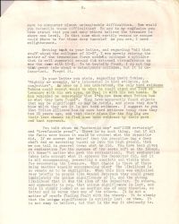 Letter discussing what Johnson envisions p3