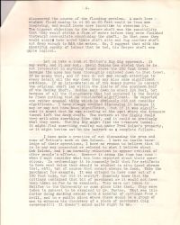 Letter discussing various aspects of the Oak Island dig p4