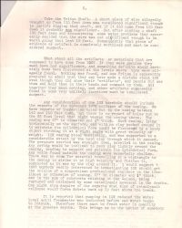 Letter discussing various aspects of the Oak Island dig p5