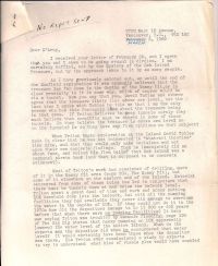 Letter mentioning going around in circles p1