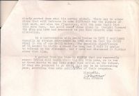 Letter mentioning going around in circles p3