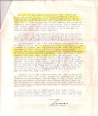 Letter discussing three discovered objects in situ p2