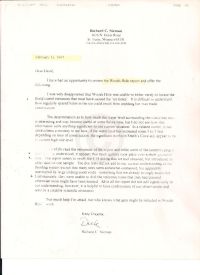 Discussing the Woods Hole report