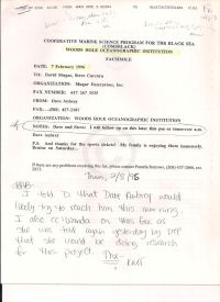 Outlining Oak Island possibilities for Mugar Enterprises p1