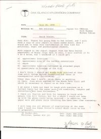 Informing of future steps to be taken