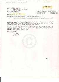 Keeping Don informed and thanking him