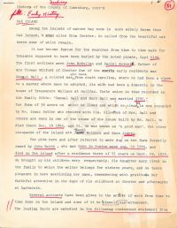 History of Oak Island (Page 1)