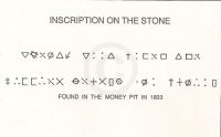 Inscription from stone found in 1803