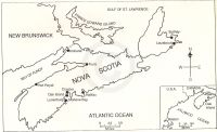 Map of Nova Scotia