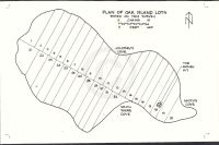 Plan of Oak Island lots