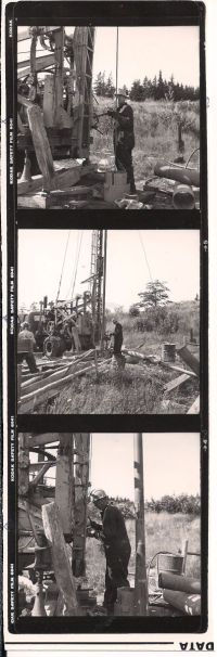 Three images of Blankenship by machine