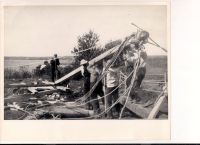 Old Gold Salvage Co. on Money Pit site in 1909