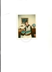 Photo of W.L. Johnson Taken in August 1976 (negative in envelope)