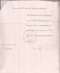 Land grant on Oak Island to Donald McInnes in 1810 p2