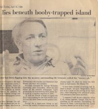 Montreal Gazette: Author believes Spanish treasure lies beneath booby-trapped island, part 2