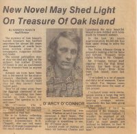 Cape Breton Post: New Novel May Shed Light On Treasure Of Oak Island