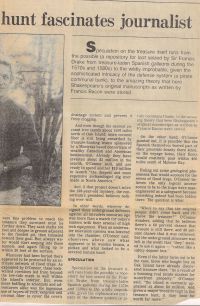 Worcester Telegram: The Oak Island treasure hunt fascinates journalist, part 2