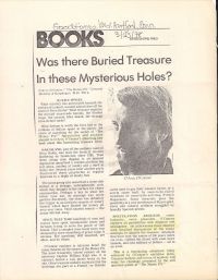 Goodtimes Books: Was there Buried Treasure In these Mysterious Holes?