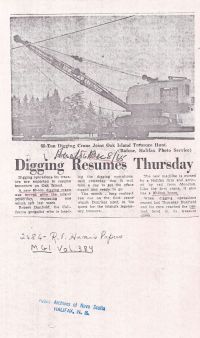 Digging Resumes Thursday