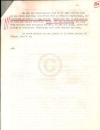 Notes on telephone conversation with Mendel L. Peterson, Oct 20 1976 p7