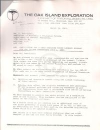 Letter with application submission p1