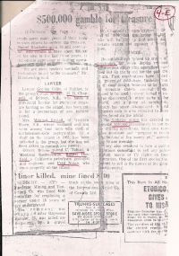 Toronto Telegram: $500,000 gamble to find the treasure of Oak Island p2