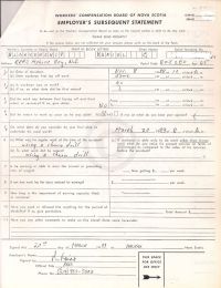 Workers' Compensation Board: Employer's Subsequent Statement