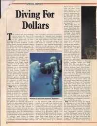 Maclean's: Diving For Dollars p1