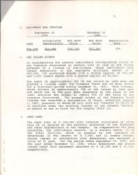 Notes to the financial statements Sept 30, 1989 p3