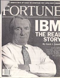 Fortune Magazine July 1991 cover (attached to Aug 1991 letter)