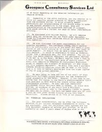 Confidential letter discussing Oak Island Project p2 (attached to June 11 1990 memorandum)